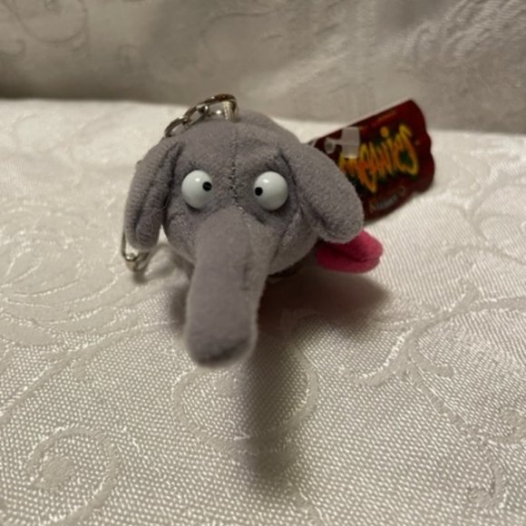 Vintage Teeny Weenie Meanies Keychain Series, Bart the Elephant  1997 NWT - Picture 1 of 9